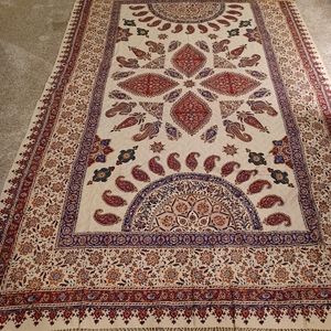 Large Persian Ghalamkur Table Cloth